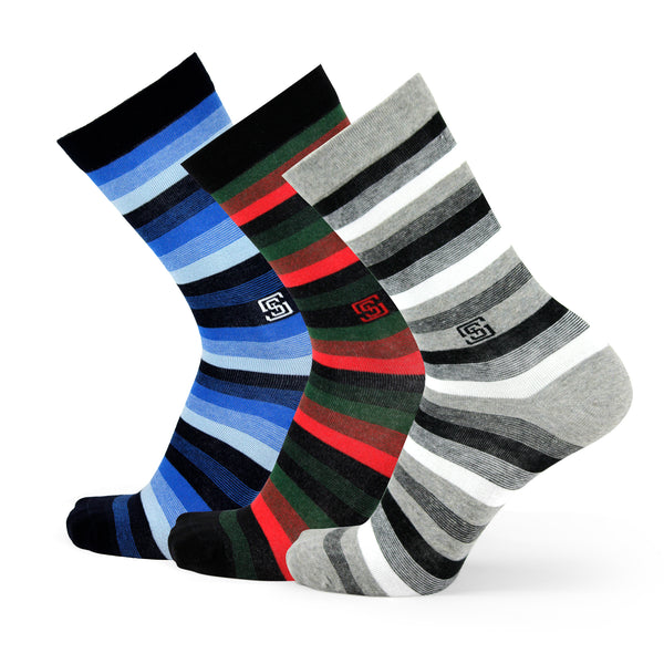 Dazzler Dark Fusion Crew Socks- (3 Pair Combo)