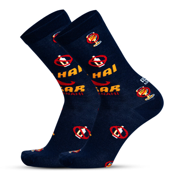 Quirky BHMJKN Men Crew Socks- (1 Pair)