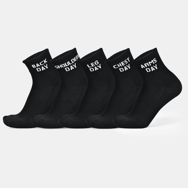 GYM Ankle Socks - Black