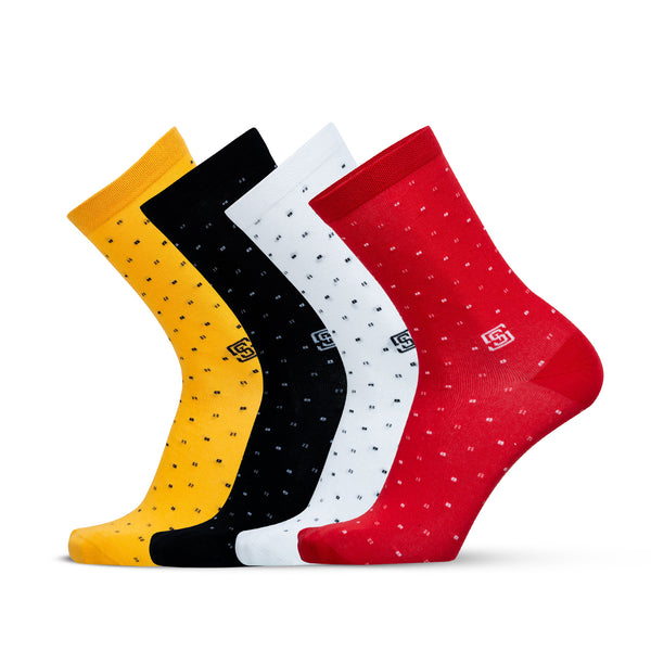 Specticals Charm Men Crew Socks- (4 Pair Combo)